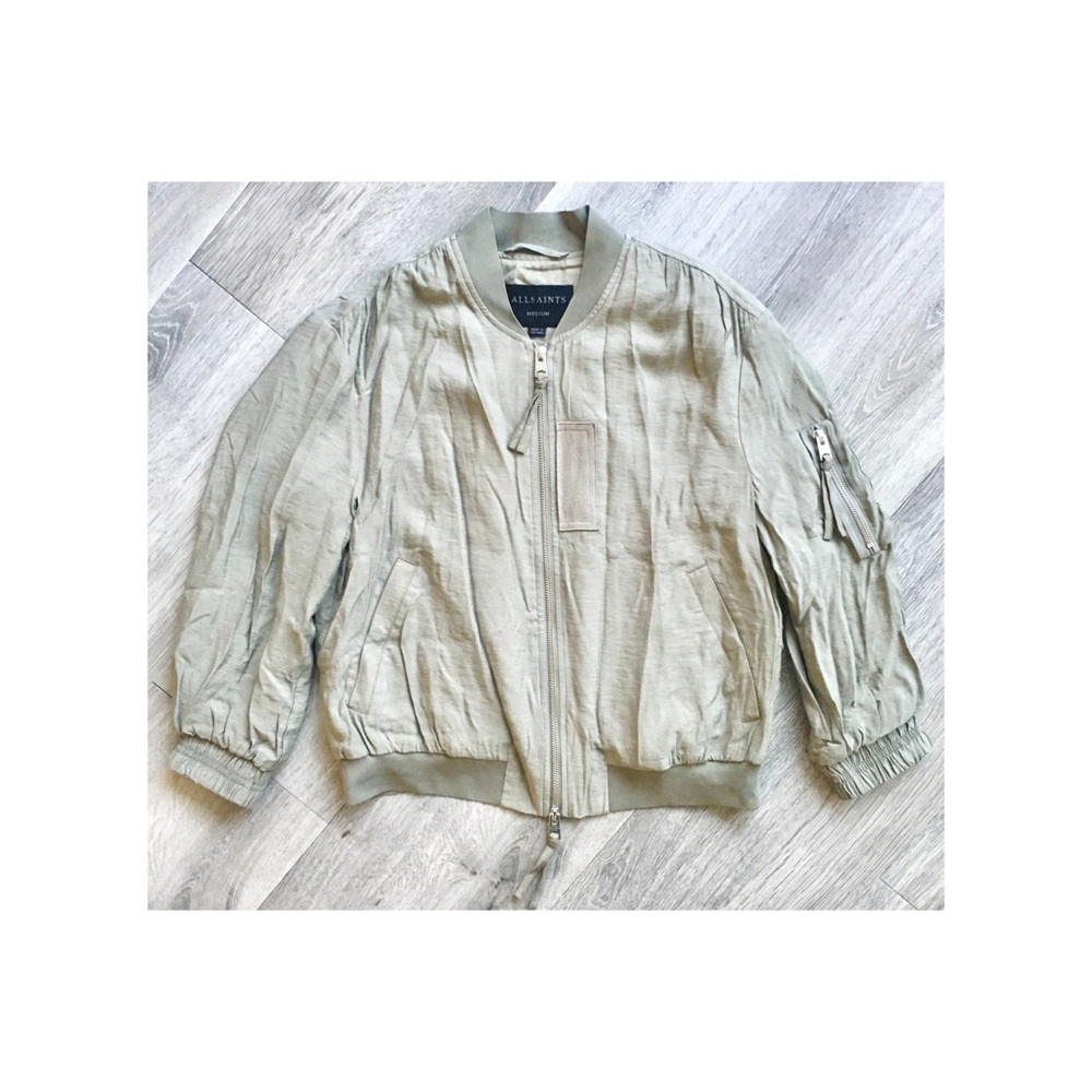 All Saints • “Angie” Bomber Jacket - Picture 2 of 7